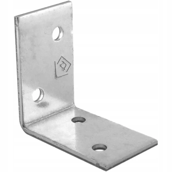 Kątownik montażowy ciesielski 40x40x20x2,0 KP01 mały kątownik płytowy 1szt