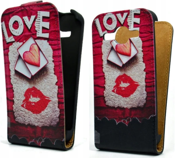 KABURA ZAMYKANA NAPIS LOVE SAMSUNG GALAXY S3 i9300
