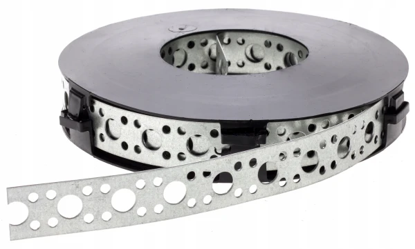 Taśma montażowa perforowana 19x0,7 10mb spiro TM14