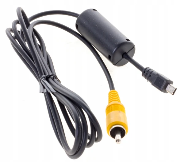 Kabel przewód USB na 1 RCA chinch TV do aparatów