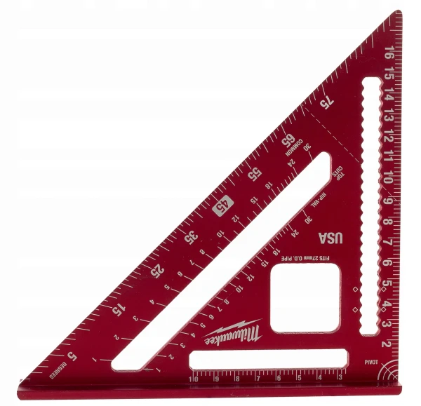 Kątownik Milwaukee podziałką metryczny ciesielski stolarski budowlany 18cm
