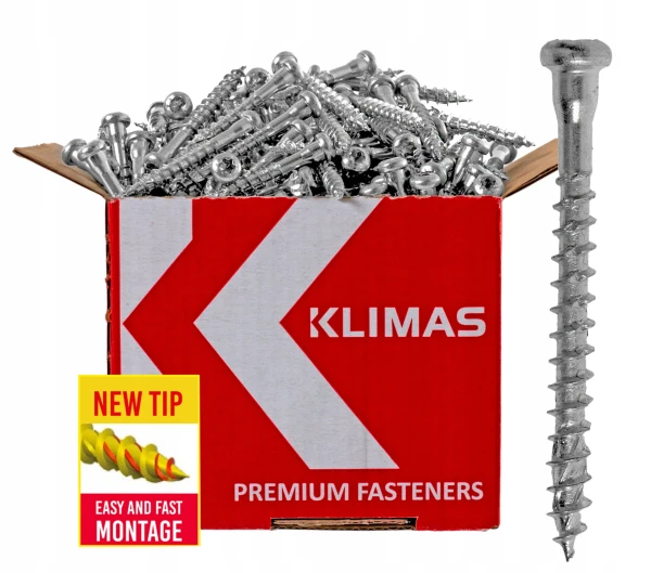 WKRĘTY DO ŁĄCZNIKÓW MONTAŻOWYCH CIESIELSKIE DO DREWNA TORX 5x30 MM 250szt.