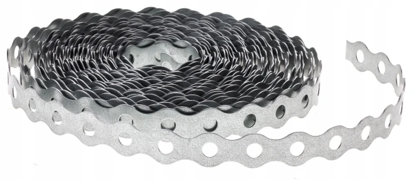 Taśma montażowa perforowana CIESIELSKA 17x0,7 10mb TM12 stalowa