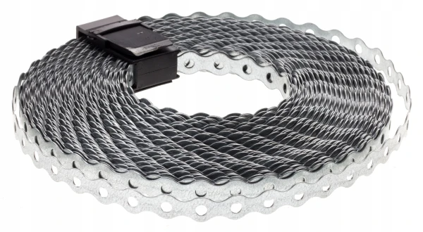 Taśma montażowa perforowana CIESIELSKA 12x0,7 25mb stalowa TM10