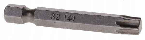 PROFESJONALNY BIT GROT TORX 40 T40x50 mm Wkręt Met