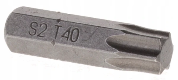 PROFESJONALNY BIT GROT TORX 40 T40x25 mm Wkręt Met