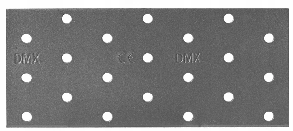 PŁYTKA PERFOROWANA PŁASKOWNIK ŁĄCZNIK CIESIELSKI BLACHA 60x140x2,0MM