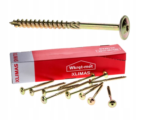 WKRĘTY CIESIELSKIE 8x340 TORX ŁEB TALERZOWY 1szt