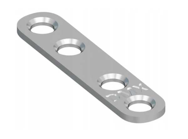 ŁĄCZNIK MEBLOWY MONTAŻOWY 57x13x2mm FLW60 4 SZTUKI