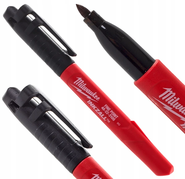 Marker Milwaukee pisak flamaster znacznik mazak budowlany cienki czarny