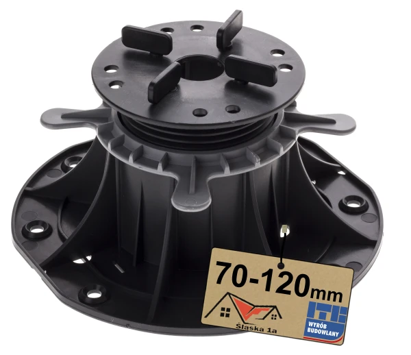 Wspornik tarasowy Standard pod płyty, regulowany 70–120 mm