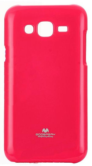 RÓŻOWE ETUI PLECY GUMA DO SAMSUNG GALAXY J1 J100